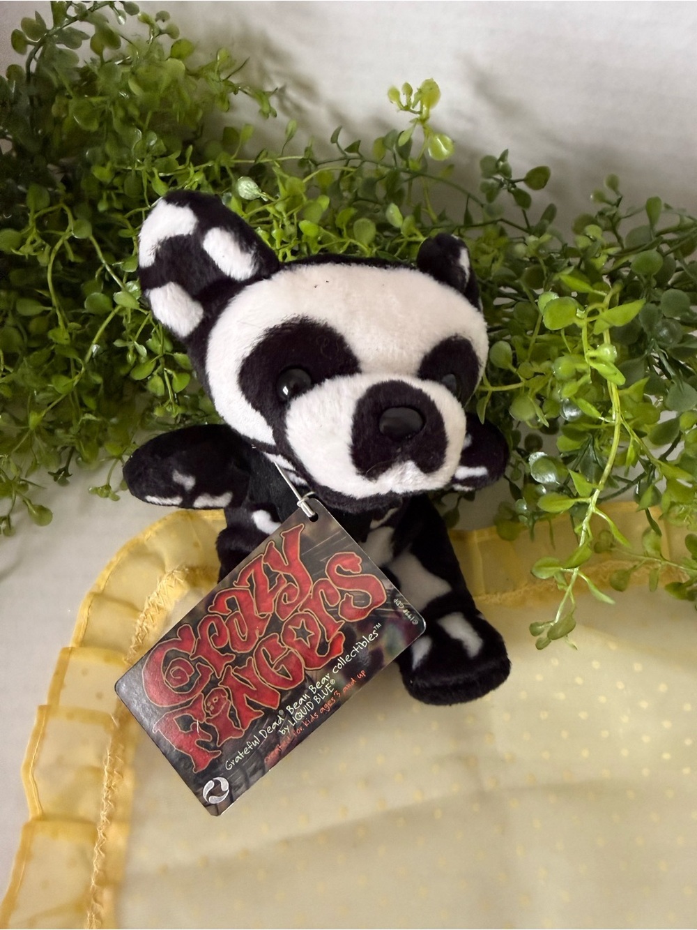 Grateful Dead Bean Bear
'Crazy Fingers'